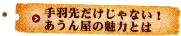 手羽先だけじゃない！あうん屋の魅力とは